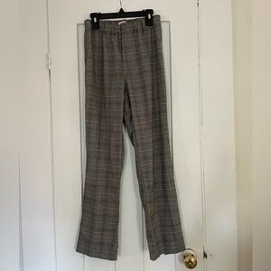 John Galt Women’s Plaid Dress Pants